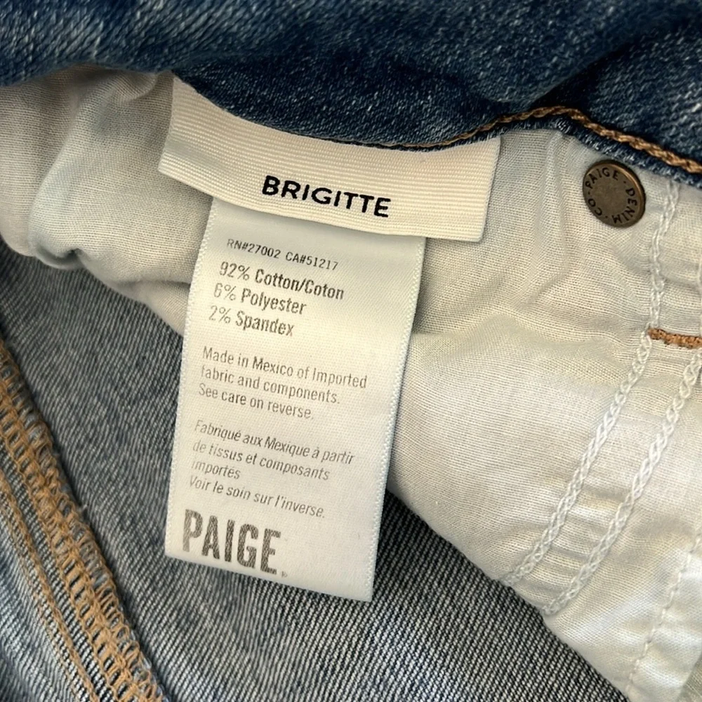 PAIGE Brigitte Boyfriend Jeans Size 31 - Picture 5 of 9